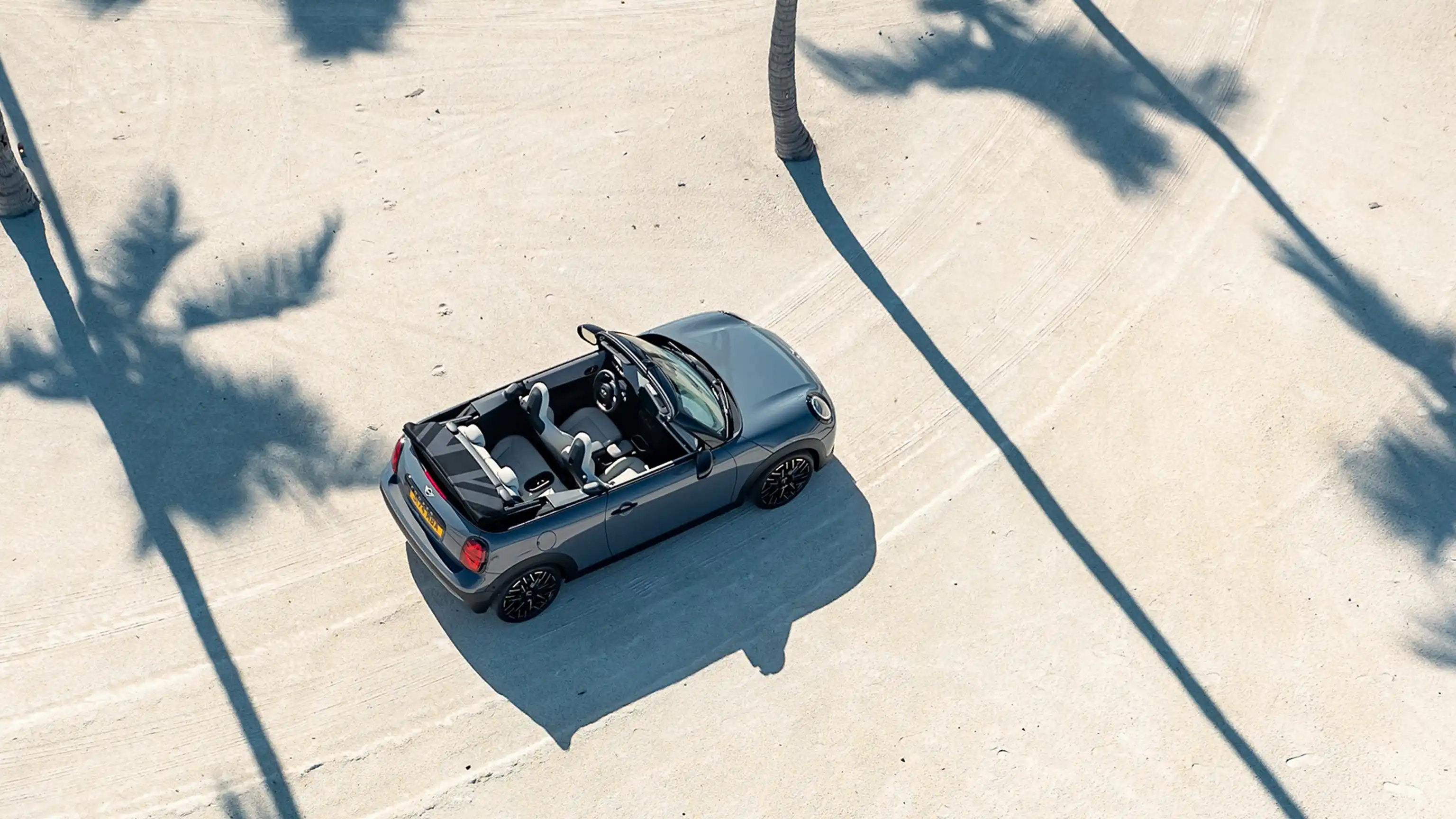 MINI Cooper Cabrio – oversikt – sett ovenfra