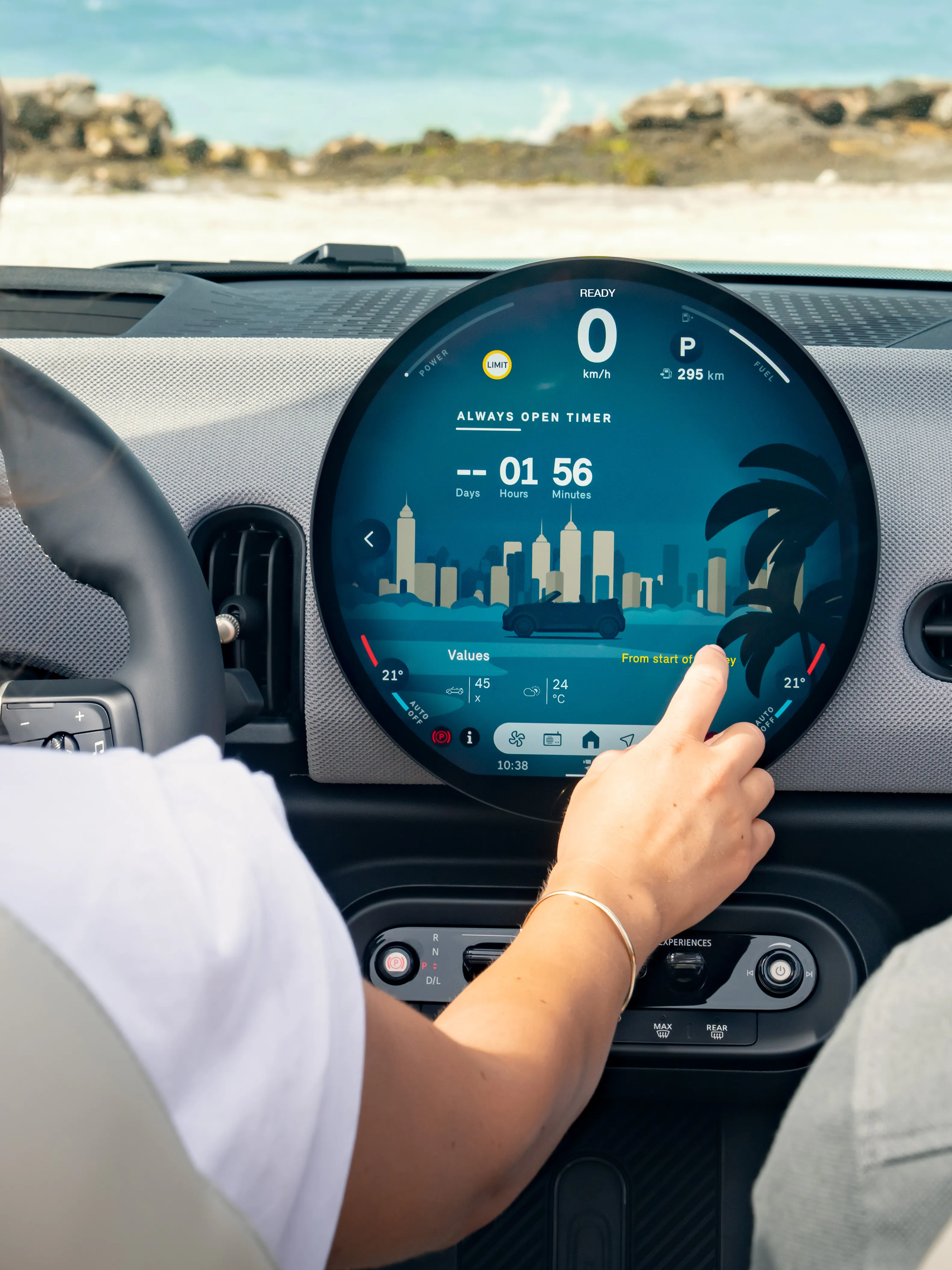 MINI Cooper Cabrio – digital opplevelse – høydepunkter