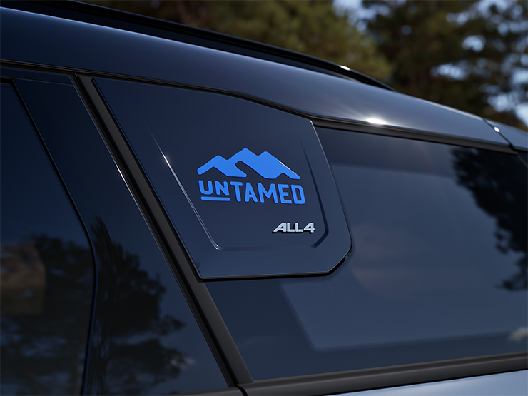Bilde av C-stolpen på MINI Countryman Untamed Edition.