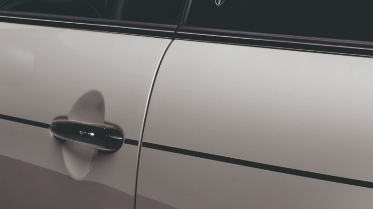 Tilbehør til MINI – mini sidestriper – piano black
