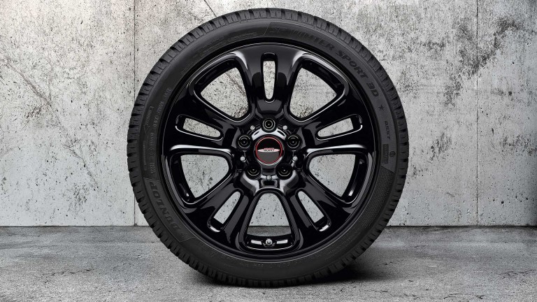 17" JCW felg med grip-eke – jet black – 510