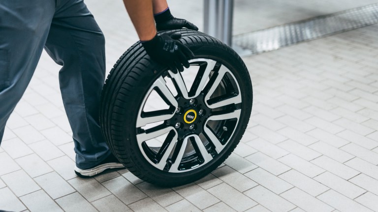 Tilbehør til MINI – service – hjulskift