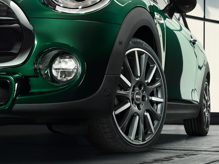 MINI 3-dører – grønn – felger og dekk