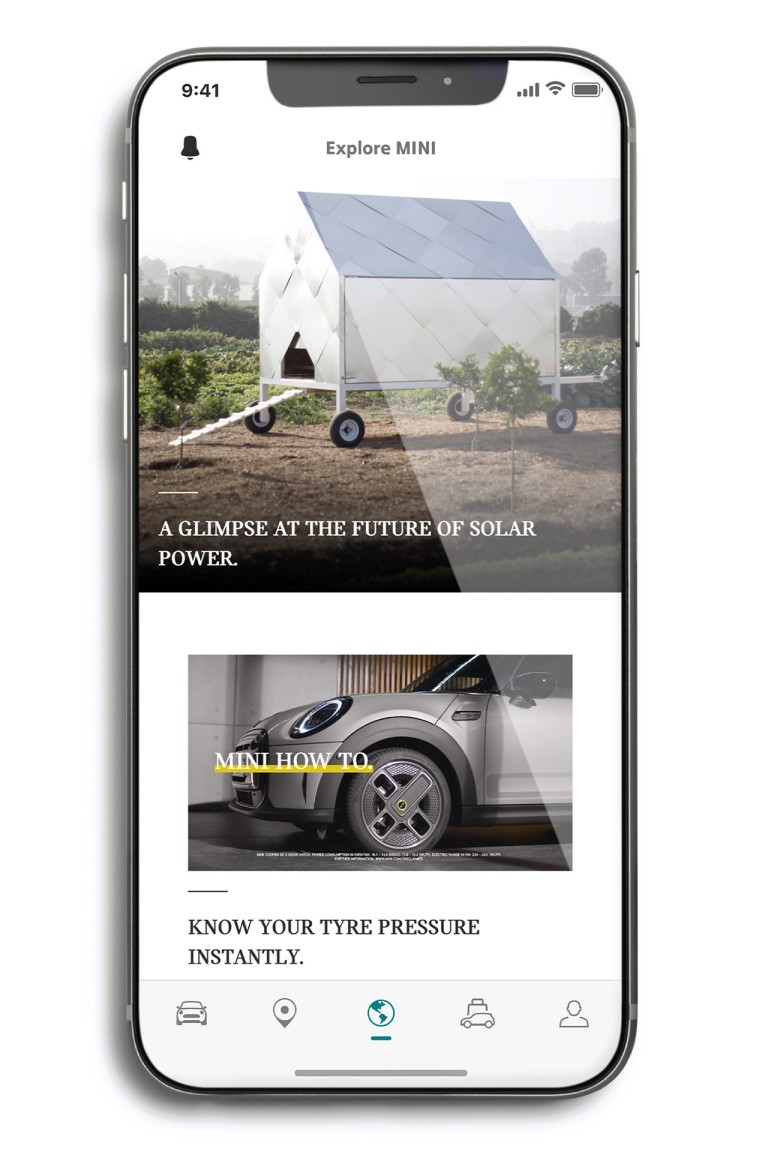 mini connected – app for mini – utforsk mini