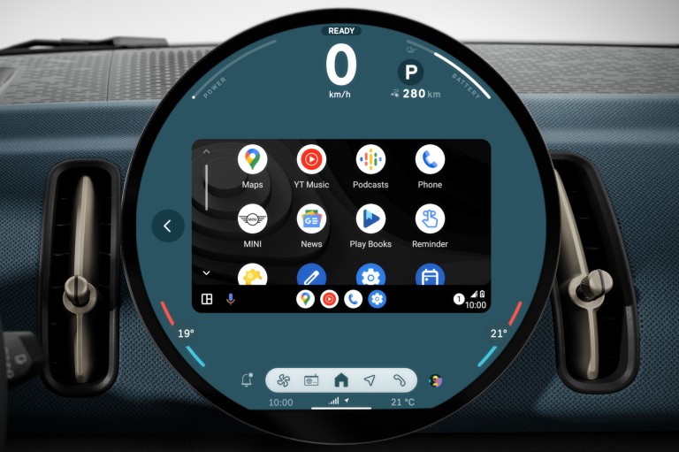 Grunnpakke for MINI Connected – Interaksjon med smarttelefoner