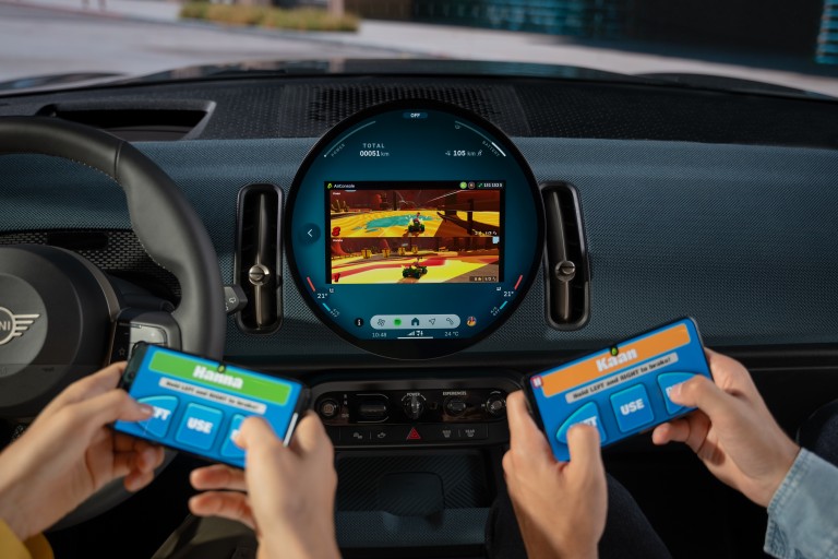 Oppgraderinger for MINI Connected – airconsole