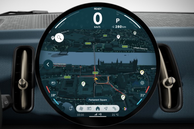 Oppgraderinger for MINI Connected – navigasjon