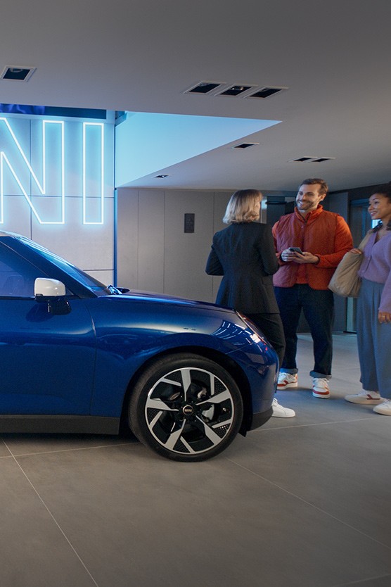 MINI Cooper 3-dørs sett fra siden